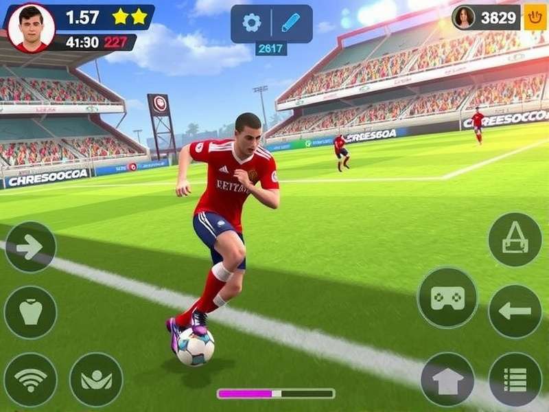 Ultimate Dream Football Gameplay Screenshot